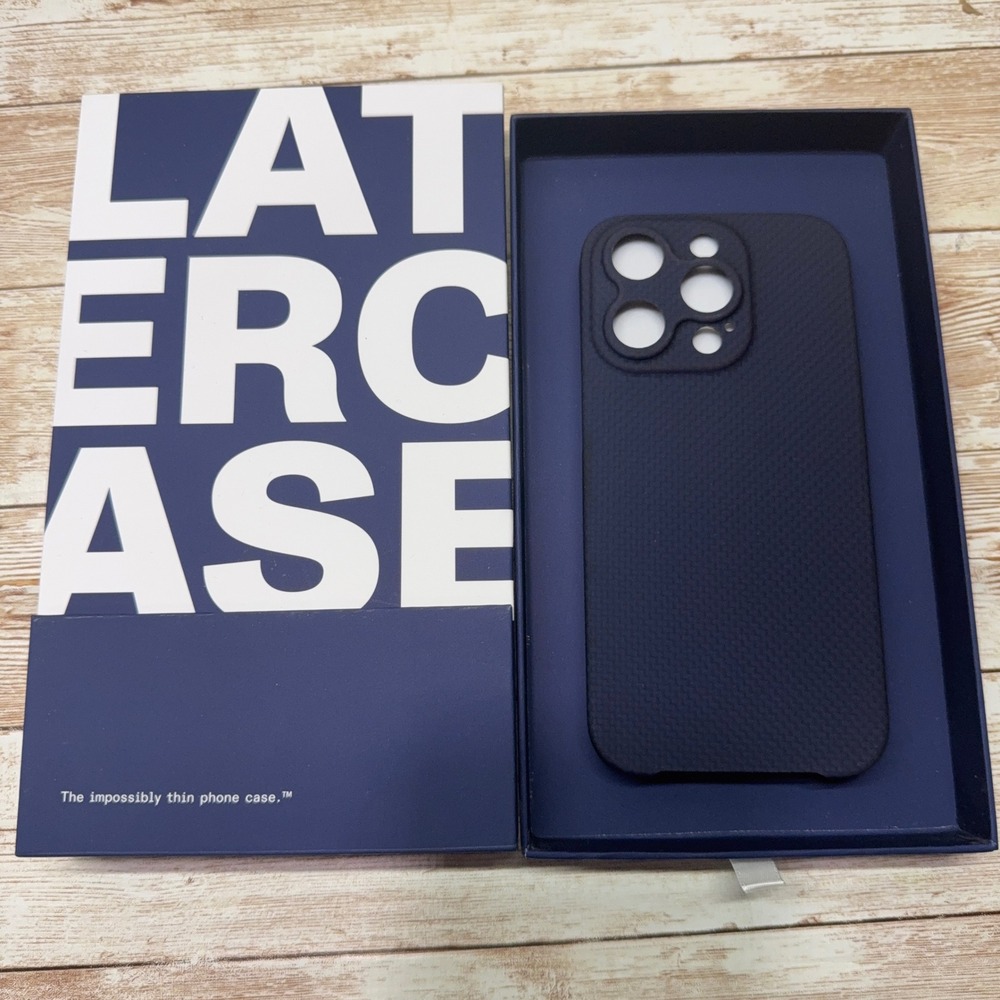 Latercase Willy Blue Phone‎ Case for iPhone 14 Pro Impossibly Thin  New Open Box